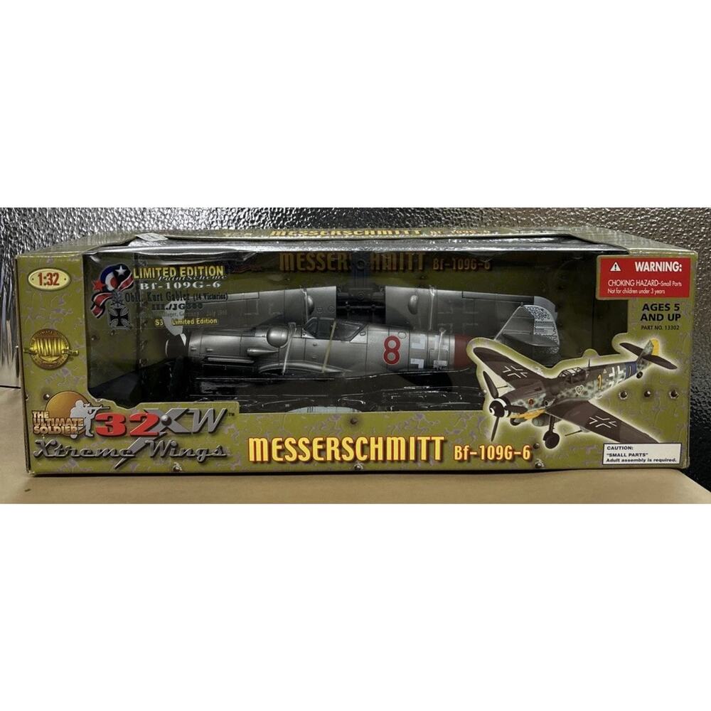 Limited Edition 21st Century Toys 1:32 Scale German Messerschmitt Bf-109G-6 #8
